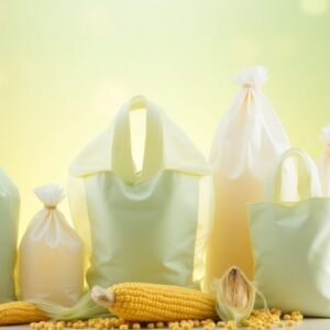 Cornstarch-Based Biodegradable Carry Bags